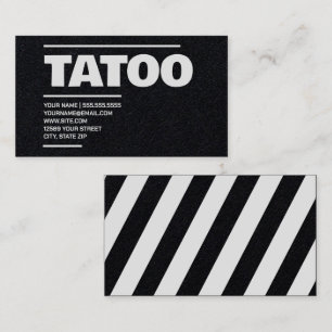 Carte De Visite Boutique De Tatouage
