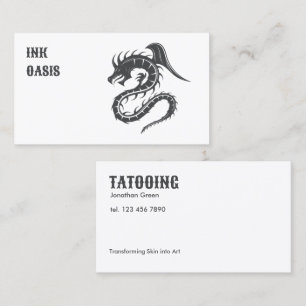 Carte De Visite Boutique De Tatouage