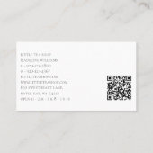 Carte De Visite Boutique de thé (Dos)