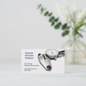 Carte De Visite Boutique de travaux et magasin de machines (Debout devant)