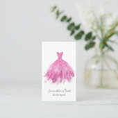 Carte De Visite Boutique de vêtements de mode (Debout devant)