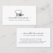 Carte De Visite Boutique de vêtements de t-shirt artisanal (Devant / Derrière)