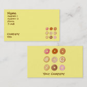 Carte de visite Boutique Donut (Devant / Derrière)