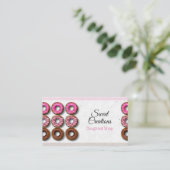Carte De Visite Boutique Doughnut - Boutique Donut (Debout devant)