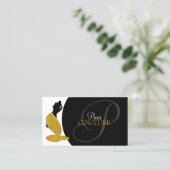 Carte De Visite Boutique élégante de mode (Debout devant)