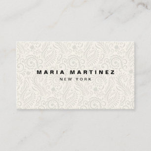 Carte De Visite Boutique Fleuriste de Luxe Personnalisé