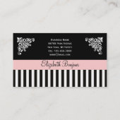 Carte De Visite Boutique française - CHANGEZ la COULEUR/cartes de (Dos)