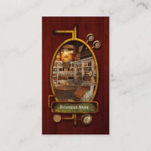 Carte De Visite Boutique - Magasin Vintage (Devant)