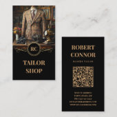Carte De Visite Boutique Master Tailor Classic & Retro Suits (Devant / Derrière)