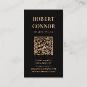 Carte De Visite Boutique Master Tailor Classic & Retro Suits (Dos)