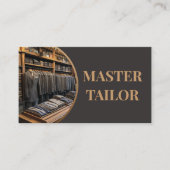 Carte De Visite Boutique Master Tailor Classic & Retro Suits (Devant)