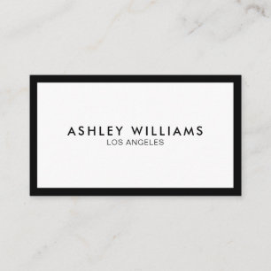 Carte De Visite Boutique minimaliste de luxe professionnel