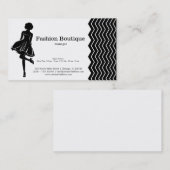 Carte De Visite Boutique mode (Devant / Derrière)