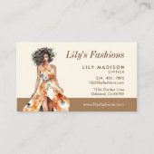 Carte De Visite Boutique moderne (Devant)