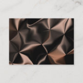 Carte De Visite Boutique moderne Beauté Merci Brown Logo (Dos)