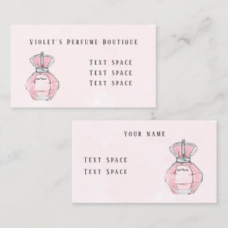 Carte De Visite Boutique Parfum