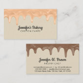 Carte De Visite Boutique petit-déjeuner jaune événement traiteur p (Devant / Derrière)