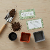 Carte De Visite Boutique Plante Leafy William Morris House