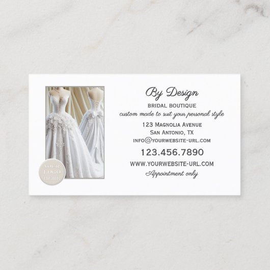 Carte De Visite Boutique primitive chic (Dos)