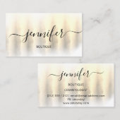 Carte De Visite Boutique Professionnelle Boutique Artistique 3D Go (Devant / Derrière)