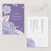 Carte De Visite Boutique Spa Hydrangeas (Devant / Derrière)