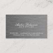 Carte De Visite Boutique Steel Modern Luxe (Dos)