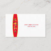 Carte De Visite Boutique surf (Dos)