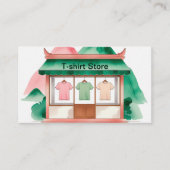 Carte De Visite Boutique T-shirt (Devant)