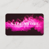 Carte De Visite Boutique Vape Tabac Cigarette (Devant)