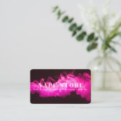 Carte De Visite Boutique Vape Tabac Cigarette (Debout devant)