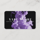Carte De Visite Boutique Vape Tabac Cigarette (Devant)