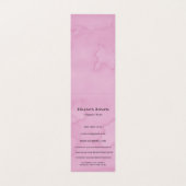 Carte De Visite Boutique Vêtements (Intérieur déplié)