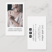 Carte De Visite Boutique Vêtements en ligne (Devant / Derrière)