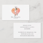 Carte De Visite Boutique Vêtements Mignonnes Maternité Grossesse (Devant / Derrière)