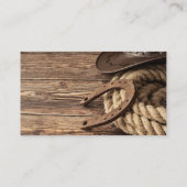 Carte De Visite Boutique Western Cowboy Horses (Dos)
