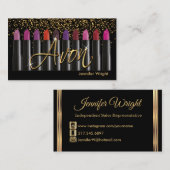 Carte De Visite Bouton à lèvres couleur - Avon (Devant / Derrière)