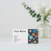 Carte De Visite Boutons (Debout devant)