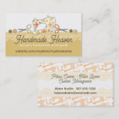 Carte De Visite Boutons de ciseaux de machine à coudre pour coudre (Devant / Derrière)