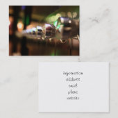 Carte De Visite Boutons des distributeurs automatiques (2) (Devant / Derrière)