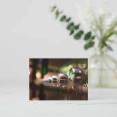 Carte De Visite Boutons des distributeurs automatiques (2) (Debout devant)