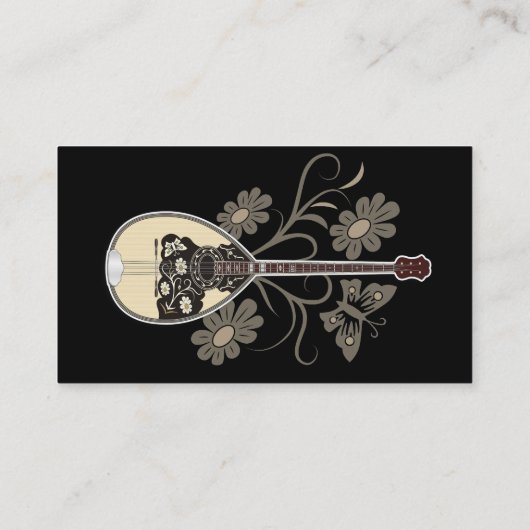 Carte De Visite Bouzouki (Dos)