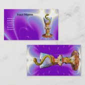 CARTE DE VISITE BOWL OF HYGEIA (Devant / Derrière)