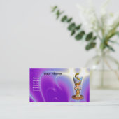 CARTE DE VISITE BOWL OF HYGEIA (Debout devant)