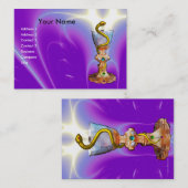 CARTE DE VISITE BOWL OF HYGEIA (Devant / Derrière)