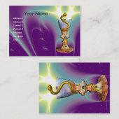 CARTE DE VISITE BOWL OF HYGEIA (Devant / Derrière)