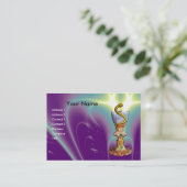 CARTE DE VISITE BOWL OF HYGEIA (Debout devant)