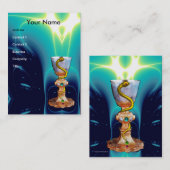 Carte De Visite BOWL OF HYGEIA - Médecine, Pharmacie (Devant / Derrière)