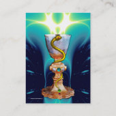 Carte De Visite BOWL OF HYGEIA - Médecine, Pharmacie (Dos)