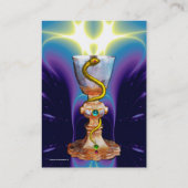 Carte De Visite BOWL OF HYGEIA - Médecine, Pharmacie (Dos)