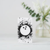 Carte De Visite bowling (Debout devant)